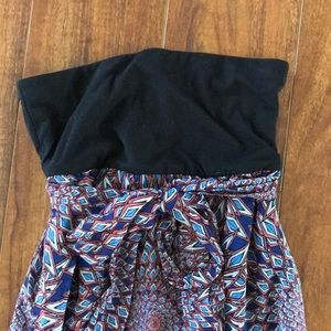 Xhilaration geometric multi maxi dress